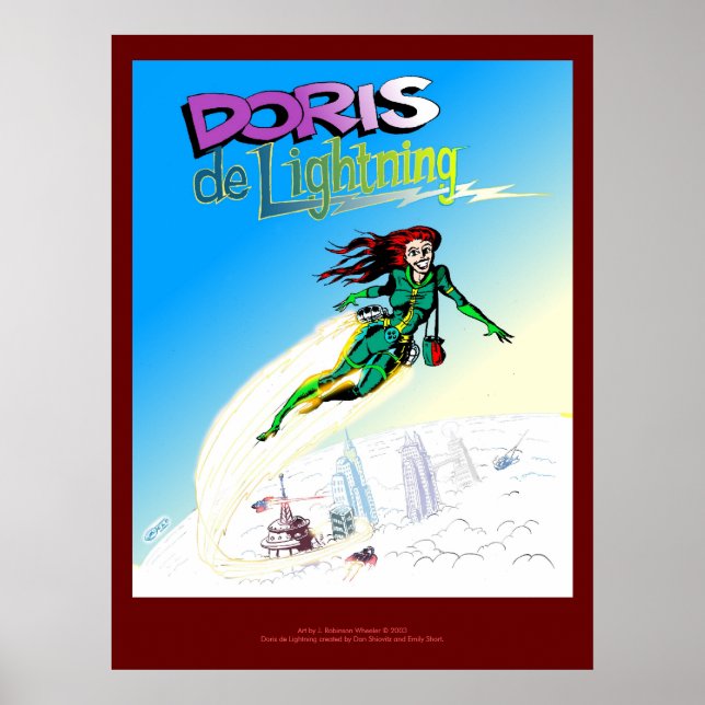 Doris de Lightning poster (Frente)