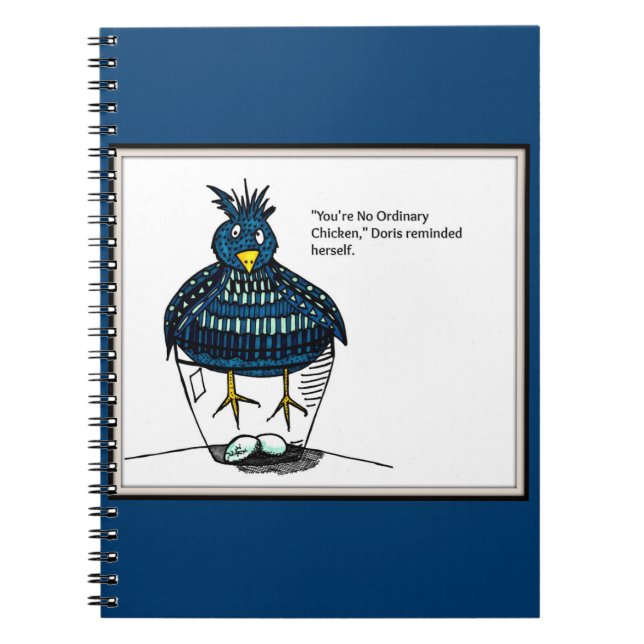 Doris o caderno extraordinário da galinha (Frente)