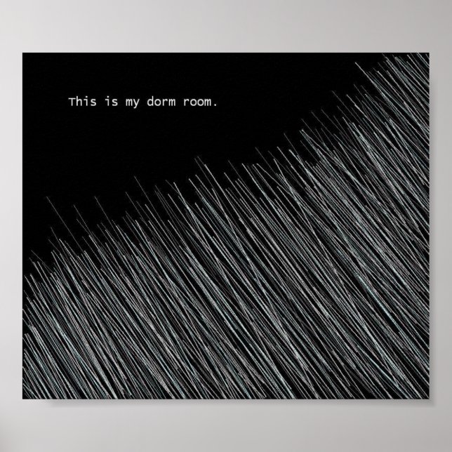 Dorm Room Poster (Frente)