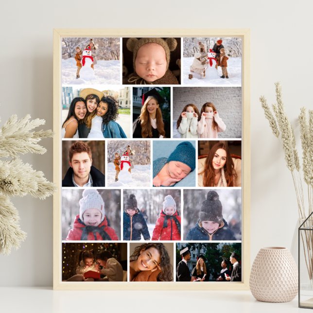 Dorm Room Wall Art Photo Collage Poster (Criador carregado)