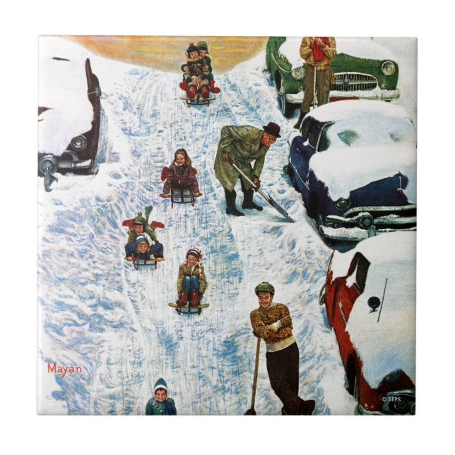 Dormindo e cavando (Frente)