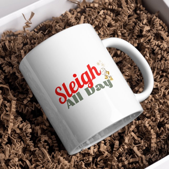 Dormir O Dia Todo, Caneca De Natal (Criador carregado)