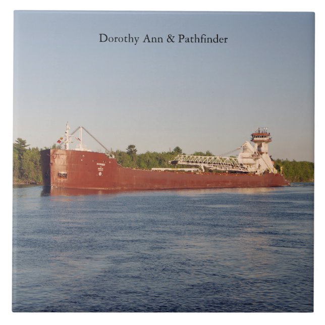 Dorothy Ann & Pathfinder azulejo (Frente)