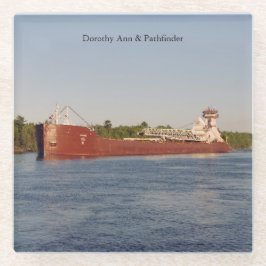 Dorothy Ann & Pathfinder porta copos de vidro