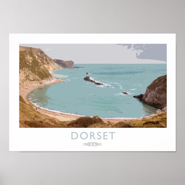 Dorset Rail Poster (Frente)