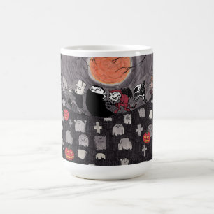 Dos Ghouls da noite caneca de café para fora