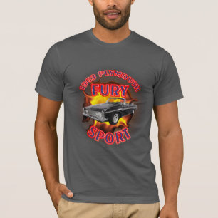 Dos homens de Plymouth da fúria camisa 1963 de