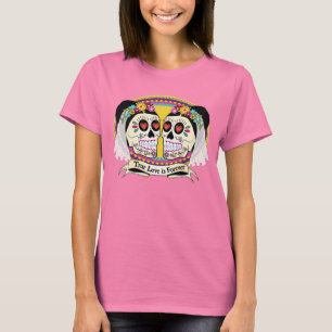 Dos Novias (2 noivas) Camisa das damas