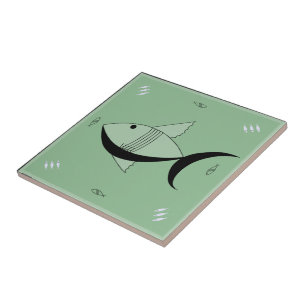 Dos PEIXES FABULOSOS dos anos 50 do azulejo