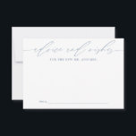 Dosagem Azul - Cartão de Guarda-Estoque para Novas<br><div class="desc">Essas cartas maravilhosamente projetadas oferecem uma maneira única de os convidados do casamento compartilharem seus conselhos e desejos sinceros com a noiva e o noivo. Ideal para adicionar um toque pessoal ao seu dia especial, essas cartas garantem que as manobras sejam apreciadas para o casal feliz. Perfeito para recepções de...</div>