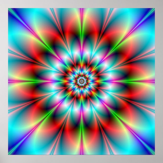 Double Flower Poster (Frente)