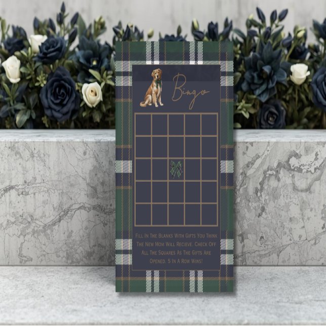 Double sided baby shower games Chic Dog Theme (Criador carregado)