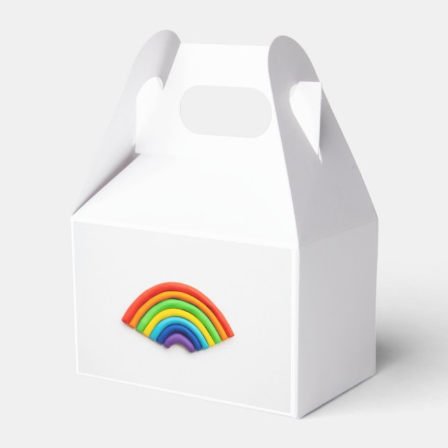 DoughDelight: Rainbow Toca Caixas De Favor Dough (Verso)