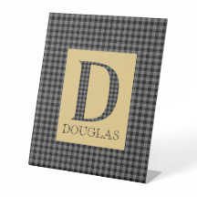 Douglas Tartan Monograma D 
