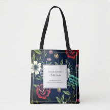 Doula Midwest Floral Tote Bag Personalizado