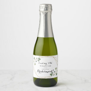 Dourada caligrafia geométrica Proposta de Bridesm