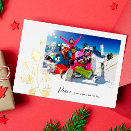 Dourada Corporação Orgânica Moderna e Minimalista