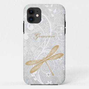 Dourada Dragonfly Personalizada Case-Mate capas de