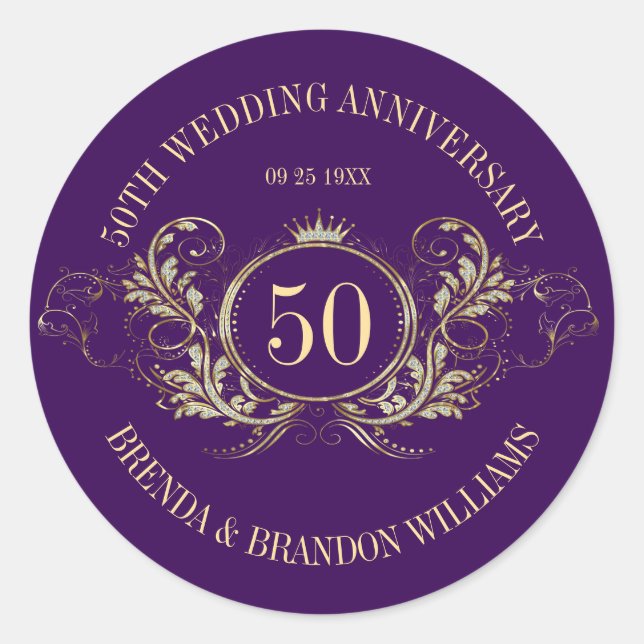 Dourada e prata com um adesivo quadrado (Frente)