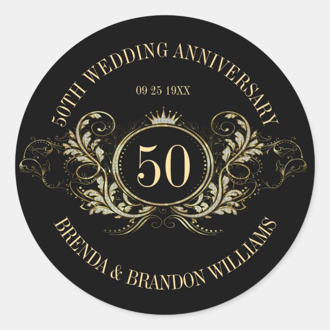 Dourada e prata com um adesivo quadrado (Frente)