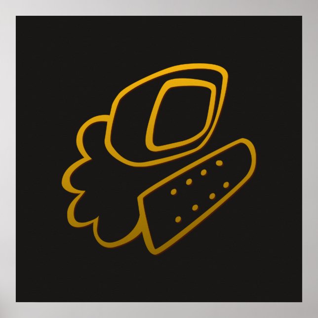 Dourada Elegância 06 Impressão (Frente)