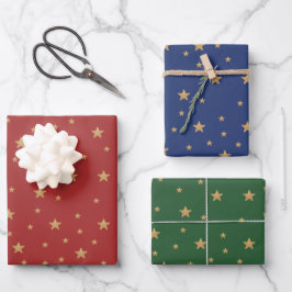 Dourada estrela elegante Feriado Fantástico Vermel