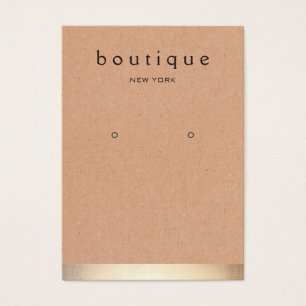 Dourada faixa Kraft com escuta