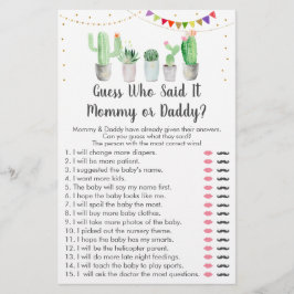 Dourada Fiesta Cactus Guess Que Disse Jogo