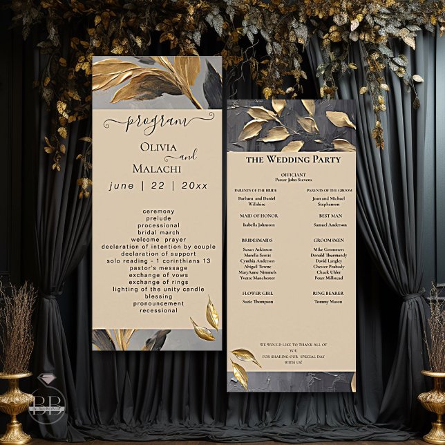 Dourada Folha Impasto Noir (Criador carregado)