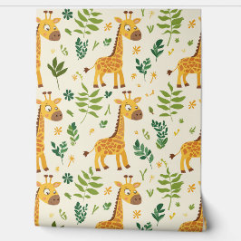 Dourada Giraffe Leaf Pattern Baby Nursery