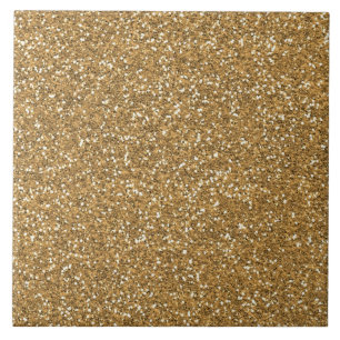 Dourada Glam Faux Glitter