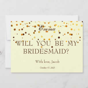 Dourada Glitter, Você Será Meu Convite Para A Brid