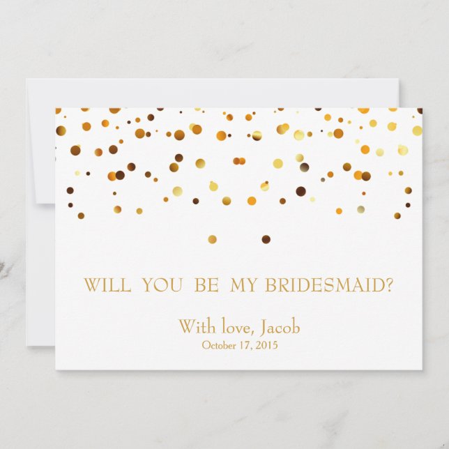 Dourada Glitter, Você Será Meu Convite Para A Brid (Frente)