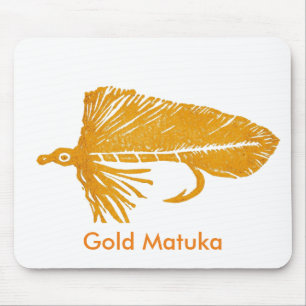 "Dourada Matuka" Classic Trout Fly Mousepad