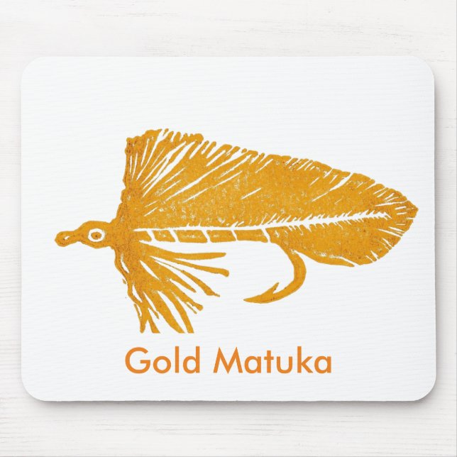 "Dourada Matuka" Classic Trout Fly Mousepad (Frente)