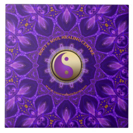 Dourada rosa púrpura para cicatrização de energia