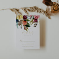 Dourada Wild Feather Boho Tropical RSVP