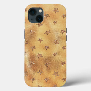 Douradas estrelas de brilho