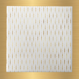 Douradas faixas de brilho branco