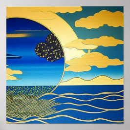 Dourado arco-íris no mar Poster