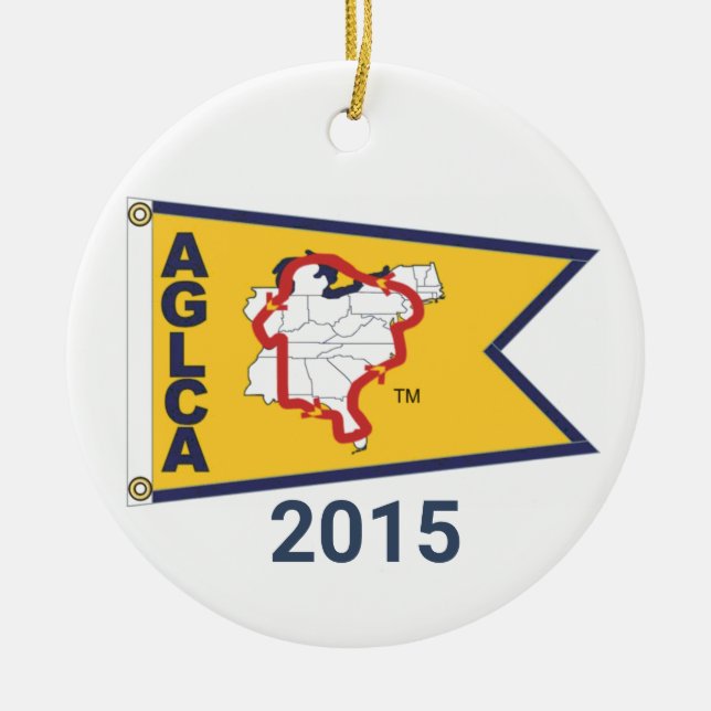 Dourado Burgee (2015) Ornamento cerâmico (Frente)