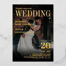 Dourado Casamento Elegante da Revista Editorial Da