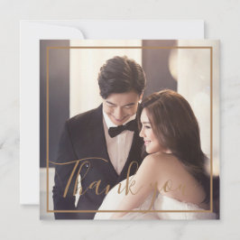 Dourado Convênio Metálico Floral Casamento Obrigad