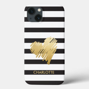 Dourado Coração Limpo Personalizado