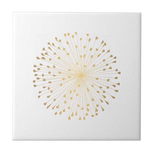 Dourado Dandelion Starburst (Frente)