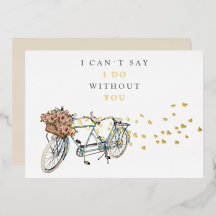 dourado de proposta de bicicleta tandem