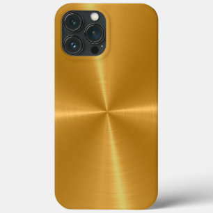 Dourado e brilhante metal de aço inoxidável
