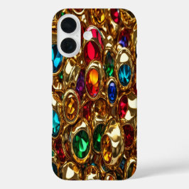 Dourado e joias nº 38 - iPhone 16 Capas