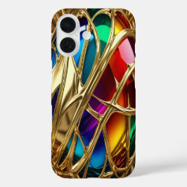 Dourado e joias nº 39 - iPhone 16 Capas