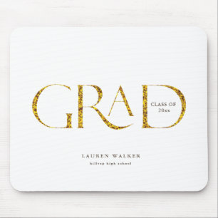 dourado esparguete elegante formando mouse pad